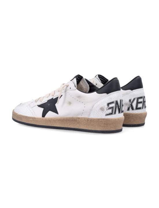 26FW 골든구스 볼스타 레더 스타 스니커즈 GMF00117F00377110283 White - GOLDEN GOOSE
