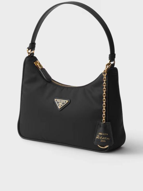 26FW 프라다 숄더백 1N204P R064 Black - PRADA