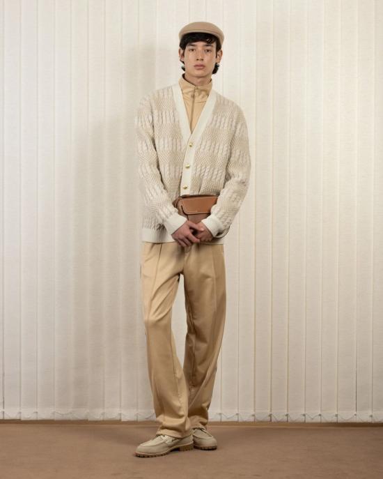 25FW 드롤드무슈 가디건 2000001800409 Neutrals - DROLE DE MONSIEUR
