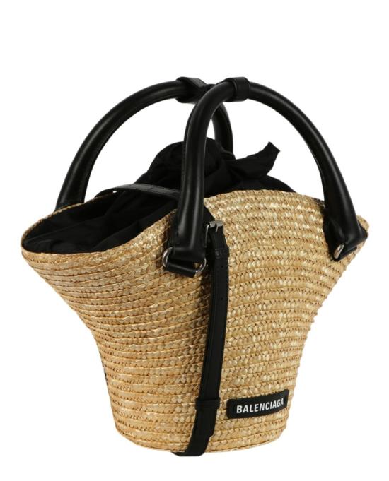  발렌시아가 비치 백 미니 토트 744139 2AAG0 9560 90137 NS Neutrals - BALENCIAGA