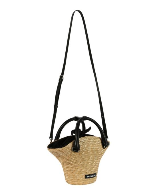  발렌시아가 비치 백 미니 토트 744139 2AAG0 9560 90137 NS Neutrals - BALENCIAGA