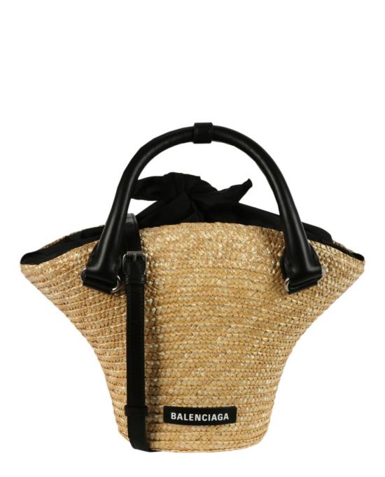  발렌시아가 비치 백 미니 토트 744139 2AAG0 9560 90137 NS Neutrals