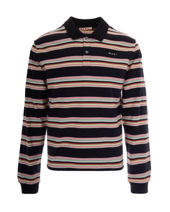 26FW 마르니 폴로 티셔츠 8679522 Black