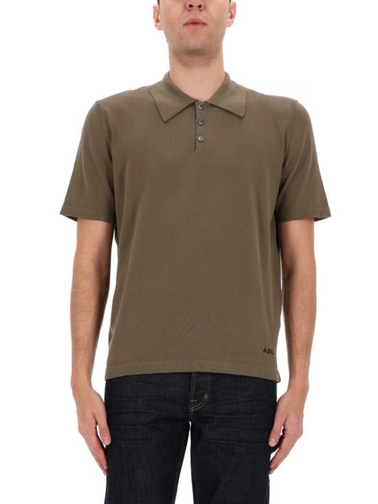 26SS 아페쎄 폴로 티셔츠 COEZJ H23471 PKB Brown - A.P.C.