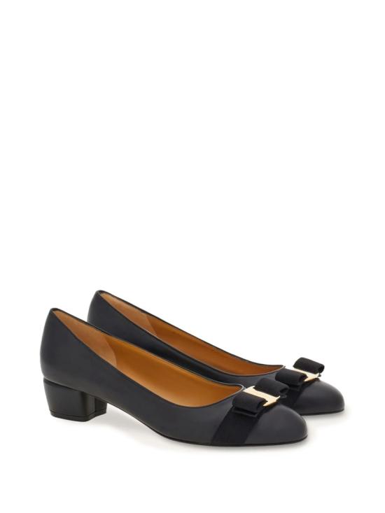  살바토레 페라가모 힐/펌프스 0775750 Black - SALVATORE FERRAGAMO