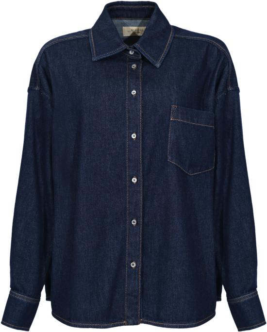 26SS 막스마라 블라우스 2615111011600001 NAVY