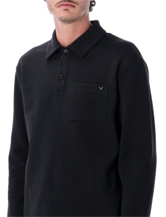 26FW 발렌티노 가라바니 폴로 티셔츠 9V3MH04UBHH0NO Black - VALENTINO GARAVANI