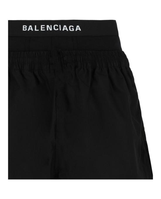  발렌시아가 하이브리드 코튼 복서 쇼츠 791054 TNM60 1000 00002 M Black - BALENCIAGA