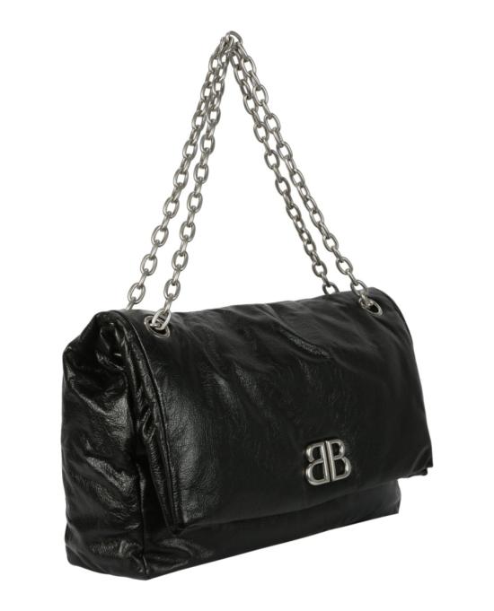  발렌시아가 모나코 라지 체인백 765933 2AASA 1000 00002 NS Black - BALENCIAGA