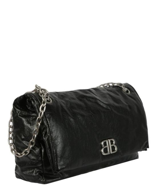  발렌시아가 모나코 라지 체인백 765933 2AASA 1000 00002 NS Black - BALENCIAGA