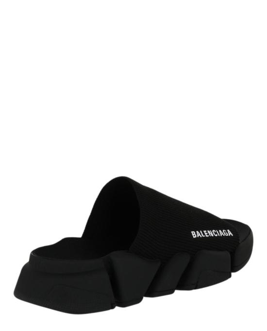  발렌시아가 스피드 2.0 리사이클 니트 슬라이드 샌들 711452 W2DB1 1000 00002 37 Black - BALENCIAGA