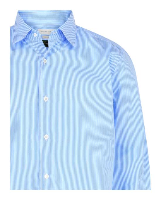  슬로웨어 긴팔 셔츠 5XGA00 G6008 800 40899 40 Blue - SLOWEAR