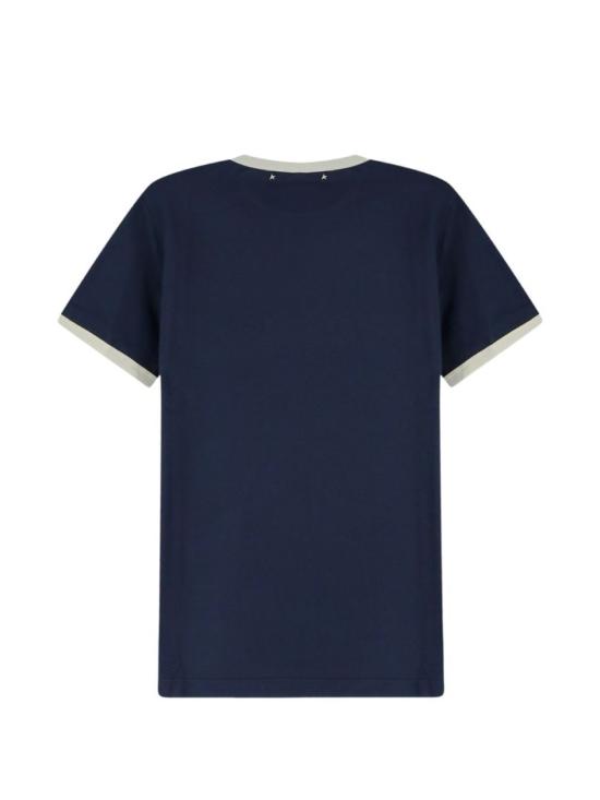 26FW 골든구스 반팔 티셔츠 GMP02761 P002624 83134 Blue - GOLDEN GOOSE