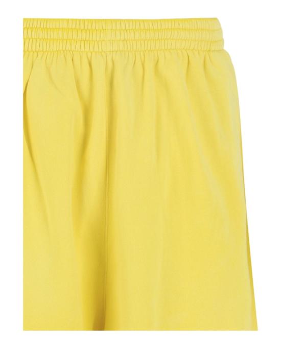  발렌시아가 디스트레스트 코튼 스웨트 쇼츠 657062 TJVN8 7200 70009 L Yellow - BALENCIAGA