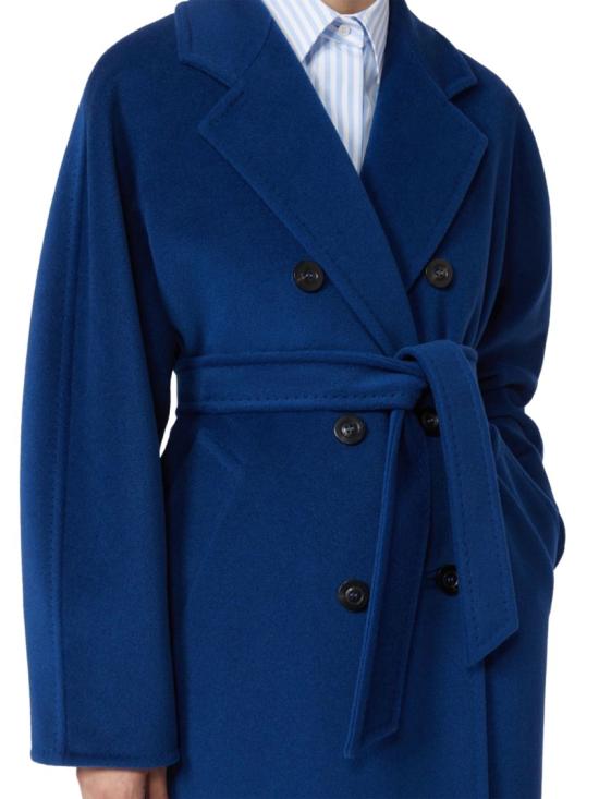 26SS 막스마라 마담 더블 브레스티드 코트 2611018011600MADAME040 Blue - MAX MARA