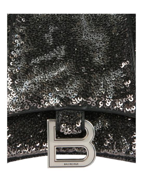  발렌시아가 아워글래스 핸드백 706836 210FB 1061 00476 NS Black - BALENCIAGA