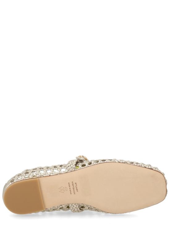 26SS 스튜어트 와이츠먼 플랫 슈즈 SN722 LIO Gold - STUART WEITZMAN