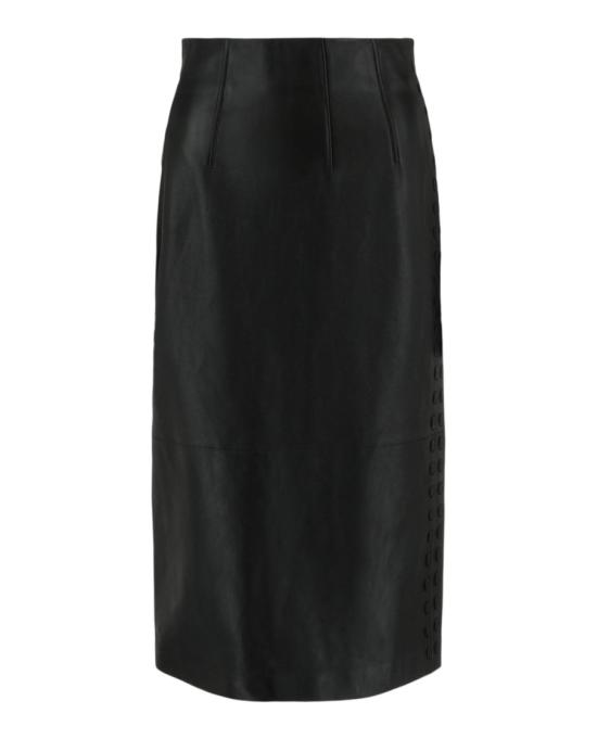  알렉산더 맥퀸 롱 스커트 688578 Q5AHW 1000 00002 42 Black