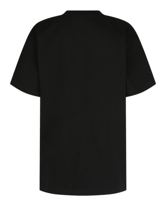  발렌시아가 BB 파리 라인스톤 티셔츠 612965 TMVP2 1073 00049 XS Black - BALENCIAGA