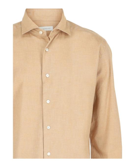  슬로웨어 긴팔 셔츠 5XFA00 G6043 520 20696 41 Neutrals - SLOWEAR