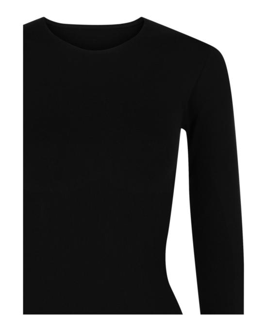  발렌시아가 바디수트 티셔츠 719522 3C8B4 1077 00008 1 Black - BALENCIAGA