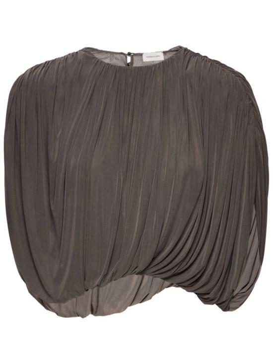 26SS 마그다뷰트림 탑 287426 BROWN Grey
