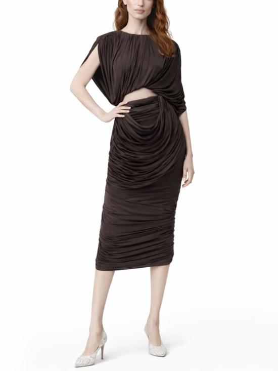 26SS 마그다뷰트림 탑 287426 BROWN Grey - MAGDA BUTRYM
