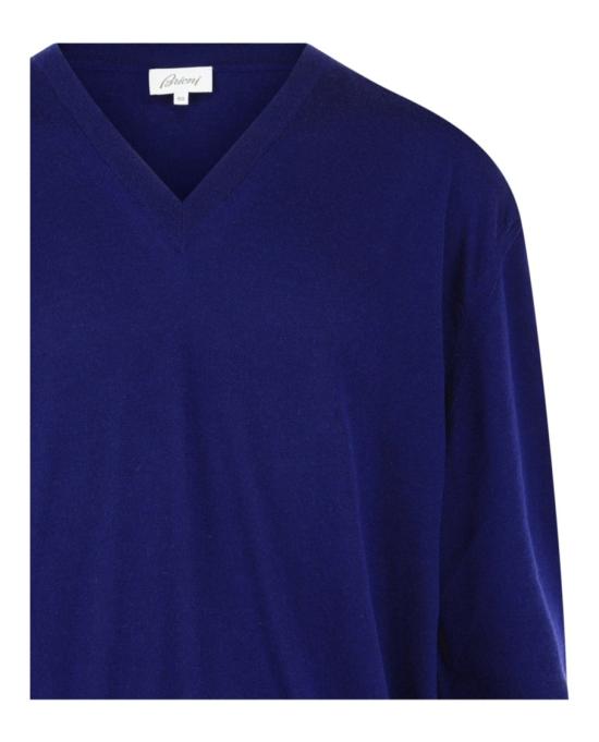  브리오니 스웨터 UMQ70L O7K13 4800 40045 60 Blue - BRIONI