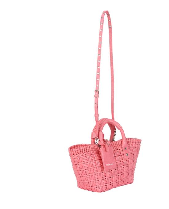  발렌시아가 비스트로 XS 바스켓 토트백 671342 2AAFX 5890 60897 NS Burgundy - BALENCIAGA