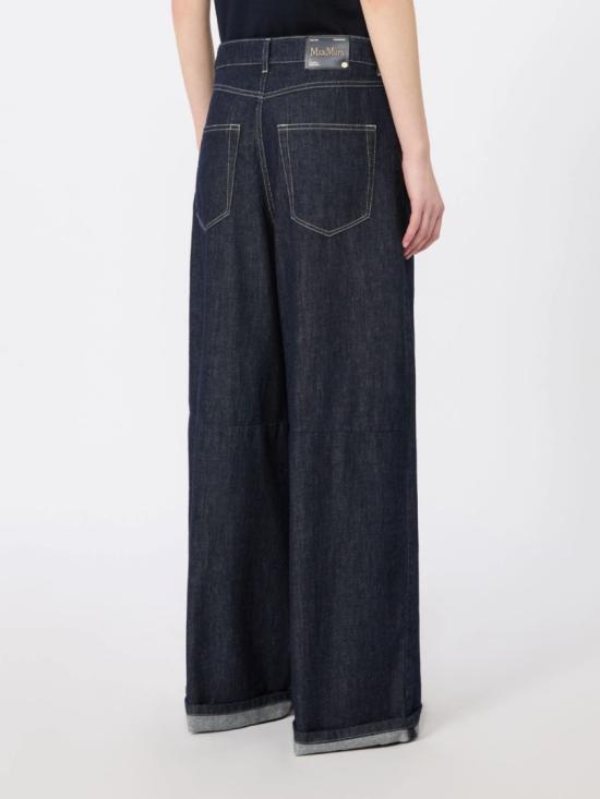 26FW 막스마라 데님 팬츠 2629186021600 Black - MAX MARA