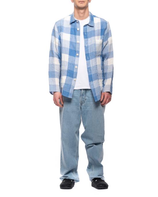 25FW 이스트하버서플러스 긴팔 셔츠 HADLEY Blue