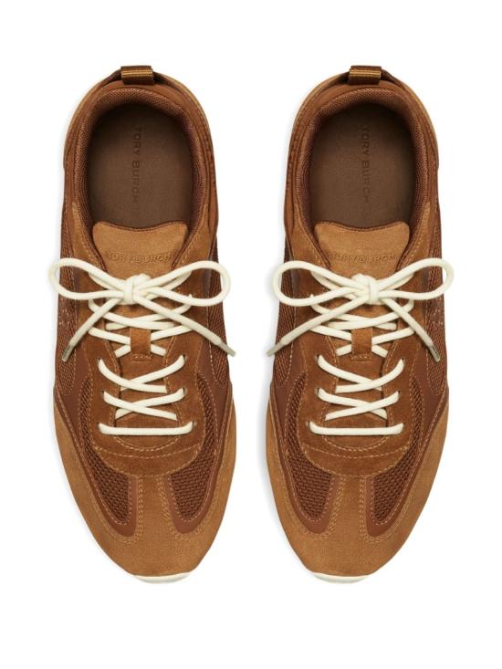 26FW 토리버치 필드 스니커즈 176839 Brown - TORY BURCH