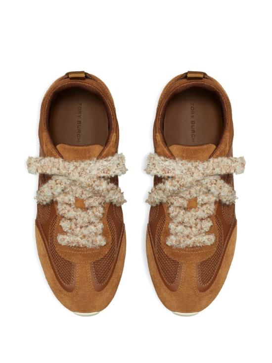 26FW 토리버치 필드 스니커즈 176839 Brown - TORY BURCH