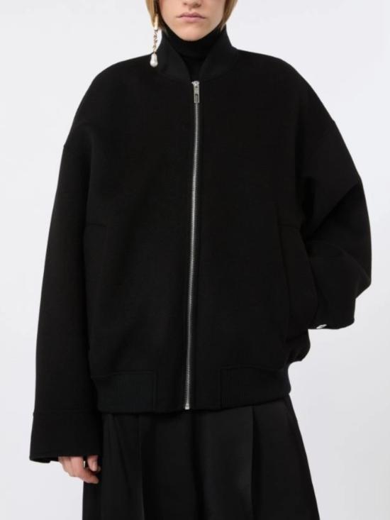 26FW 스포트막스 봄버 자켓 2622086041600 Black - SPORTMAX