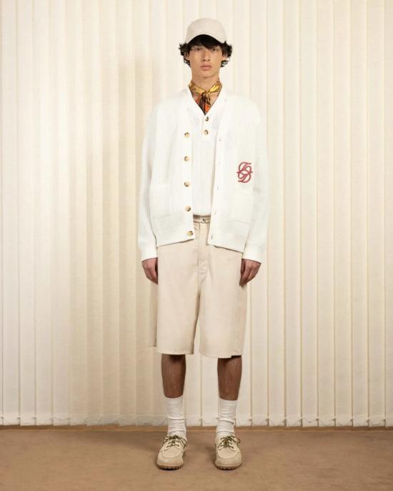 25FW 드롤드무슈 가디건 2000001797280 White - DROLE DE MONSIEUR