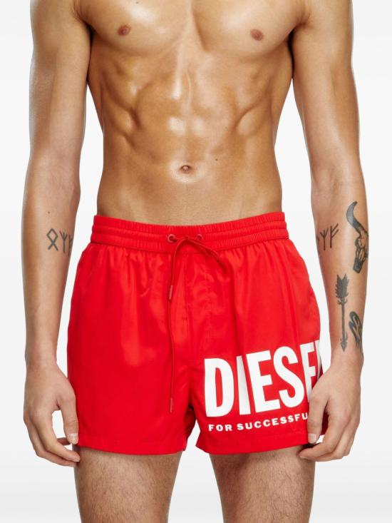 26FW 디젤 스윔팬츠 A16300 0NJASE5584 Rosso - DIESEL