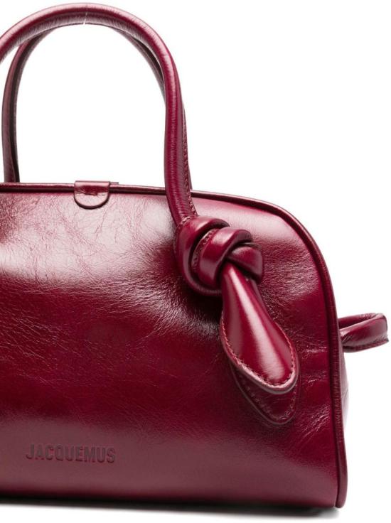 25FW 자크뮈스 토트백 3700943681355 MAROON - JACQUEMUS