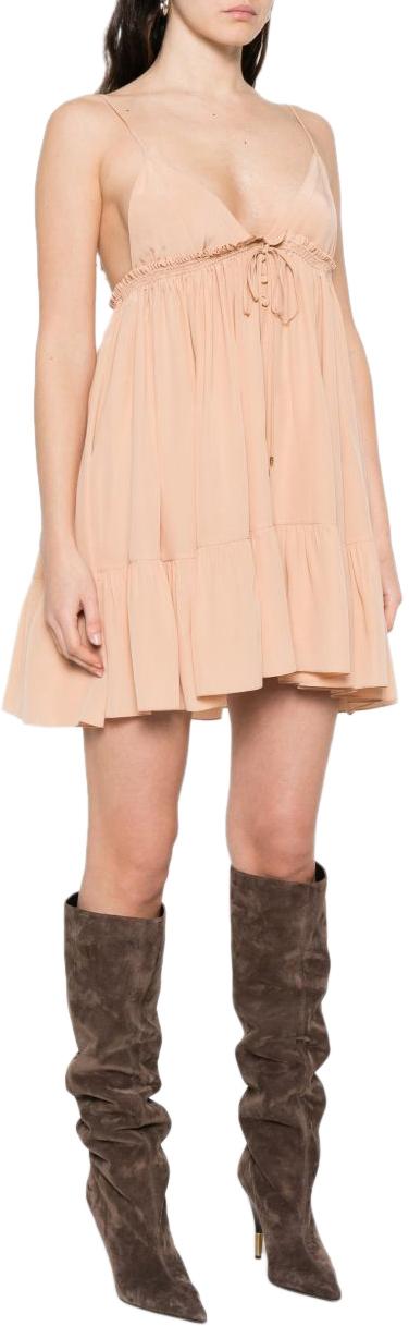 26SS 끌로에 숏 원피스 CH26SRO62005285 PINK - CHLOE