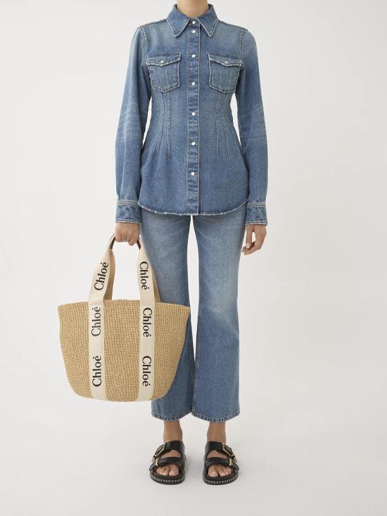 26FW 끌로에 토트백 CHC22SS380G55 101 Beige - CHLOE