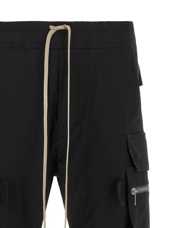 26FW 릭 오웬스 스트레이트 팬츠 RU02F4396TE09 Black - RICK OWENS