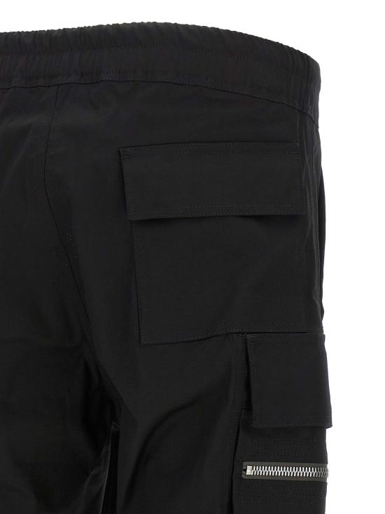 26FW 릭 오웬스 스트레이트 팬츠 RU02F4396TE09 Black - RICK OWENS