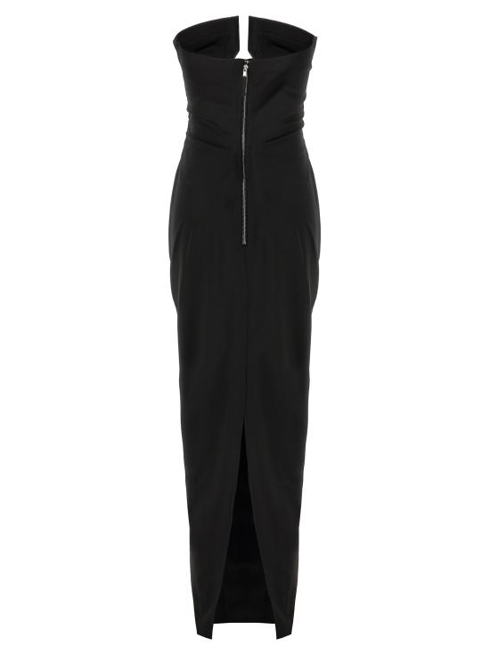 26FW 릭 오웬스 롱 원피스 RP02F5528WST09 Black - RICK OWENS