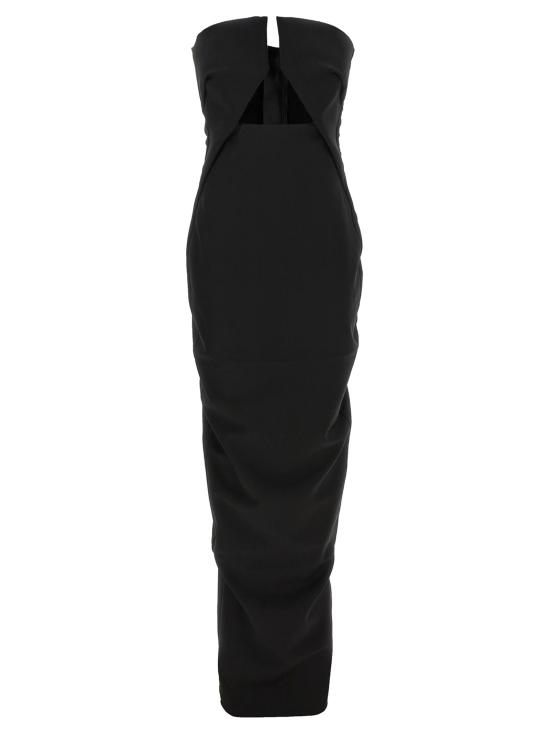 26FW 릭 오웬스 롱 원피스 RP02F5528WST09 Black