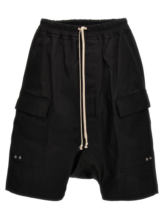 26FW 릭 오웬스 숏팬츠 RU02F4389TE09 Black