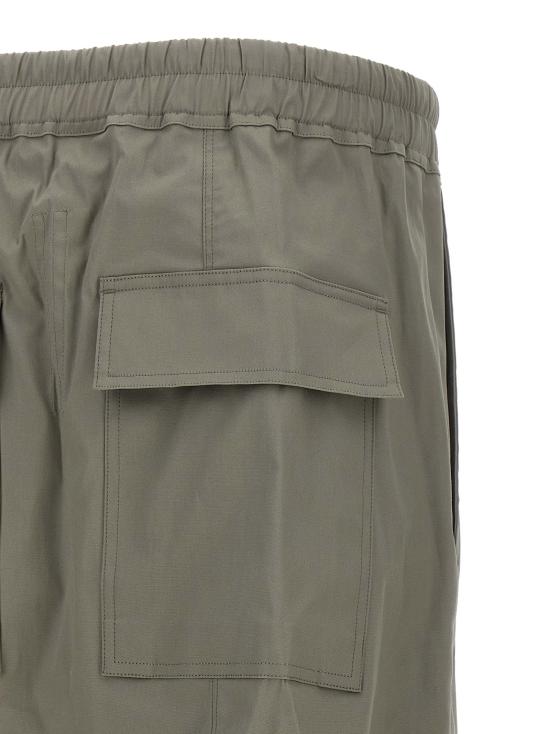 26FW 릭 오웬스 트레이닝/조거 팬츠 RU02F4381TE48 Gray - RICK OWENS