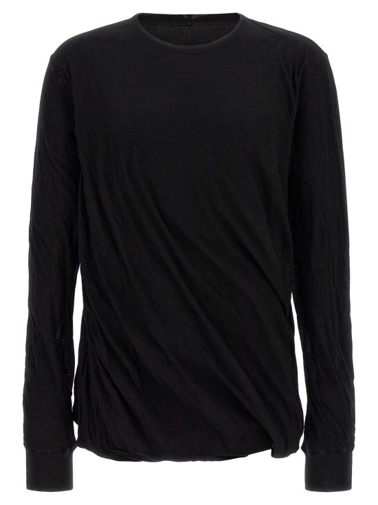 26FW 릭 오웬스 긴팔 티셔츠 RU02F4258UCDB09 Black