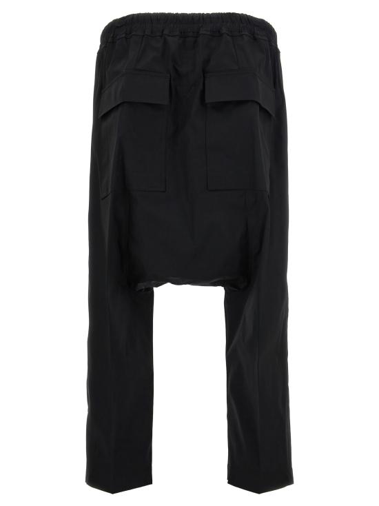 26FW 릭 오웬스 트레이닝/조거 팬츠 RU02F4381TE09 Black - RICK OWENS