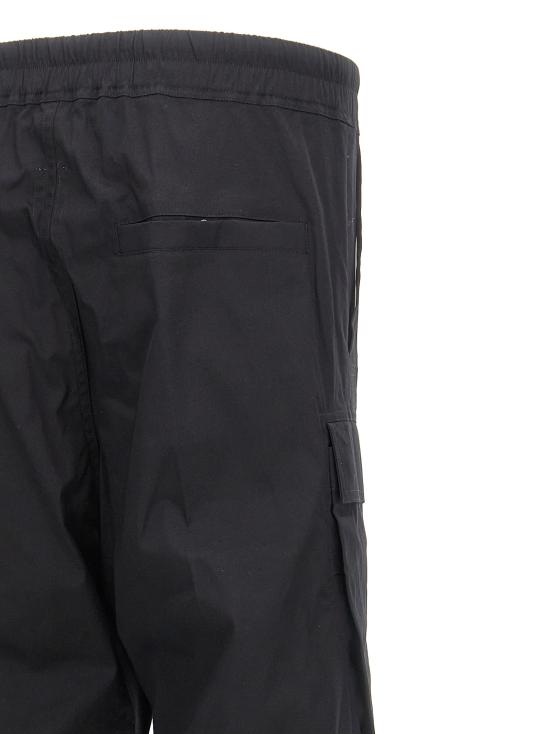 26FW 릭 오웬스 트레이닝/조거 팬츠 RU02F4339TE09 Black - RICK OWENS
