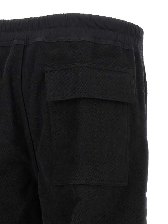 26FW 릭 오웬스 트레이닝/조거 팬츠 RU02F4378TB09 Black - RICK OWENS