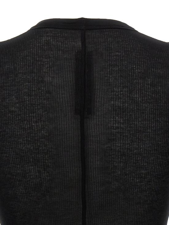 26FW 릭 오웬스 긴팔 티셔츠 RU02F4250RC09 Black - RICK OWENS